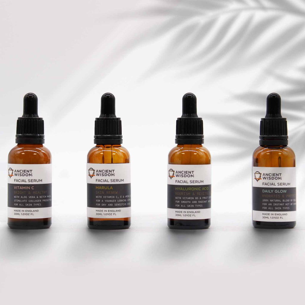 Marulaöl-Gesichtsserum mit Vitamin C, Vitamin E und Aminosäuren
