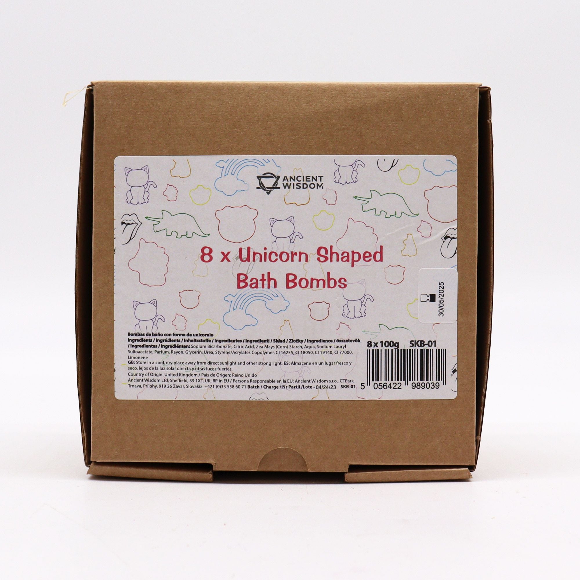 Badebombe Einhorn – Passionsfrucht (100 g)