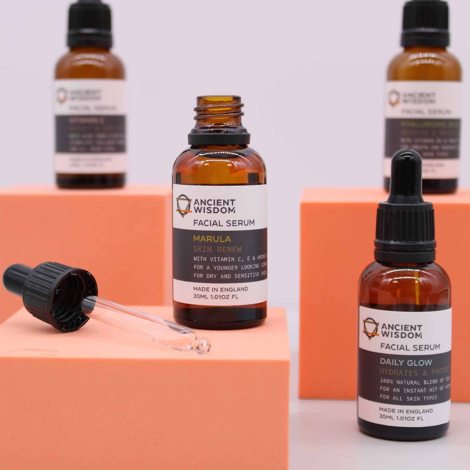 Vitamin-C-Gesichtsserum mit Aloe Vera und Hamamelis