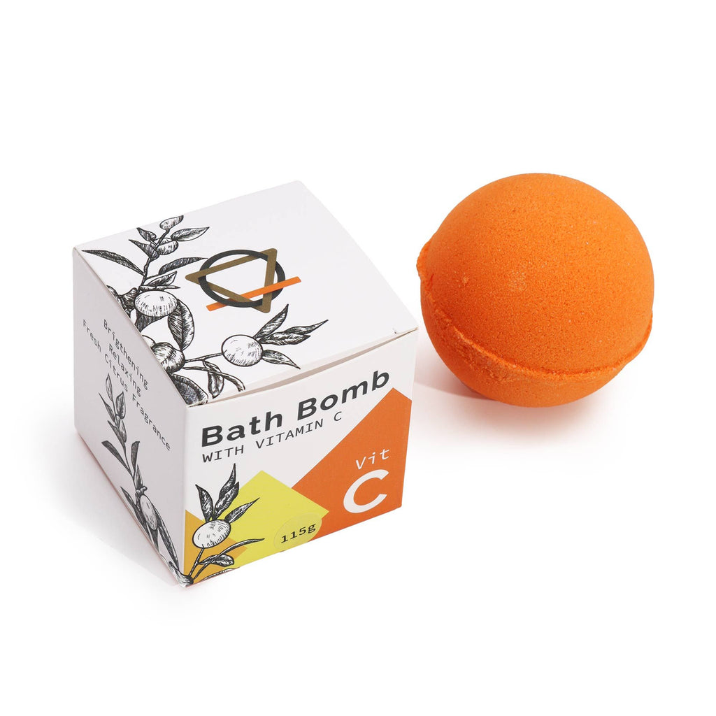 Vitamin-C-Badebombe mit ätherischen Ölen