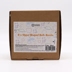Badebombe Nilpferd – Citrus Crush (85 g)