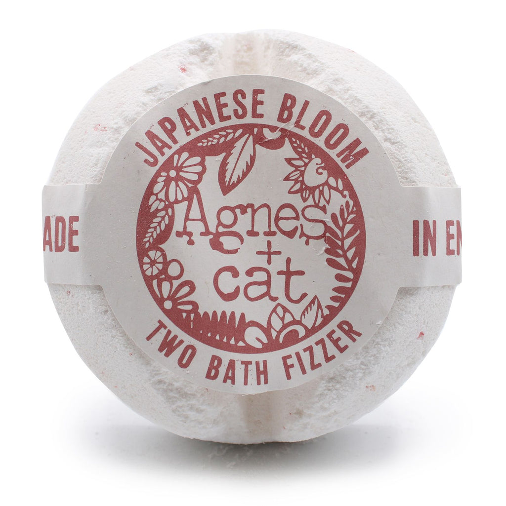 Sprudelnde Badekugel - Japanische Blüte