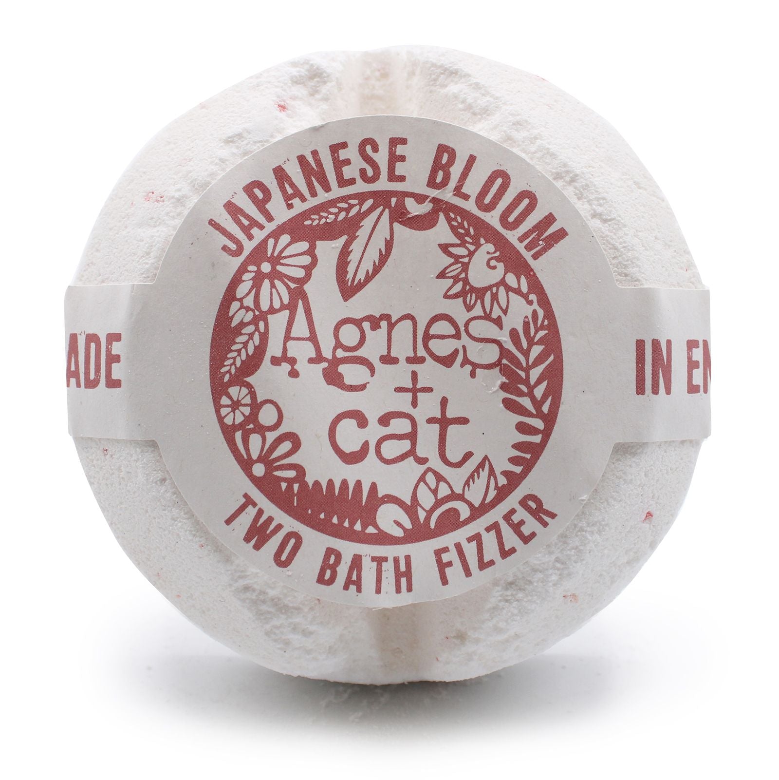 Sprudelnde Badekugel - Japanische Blüte