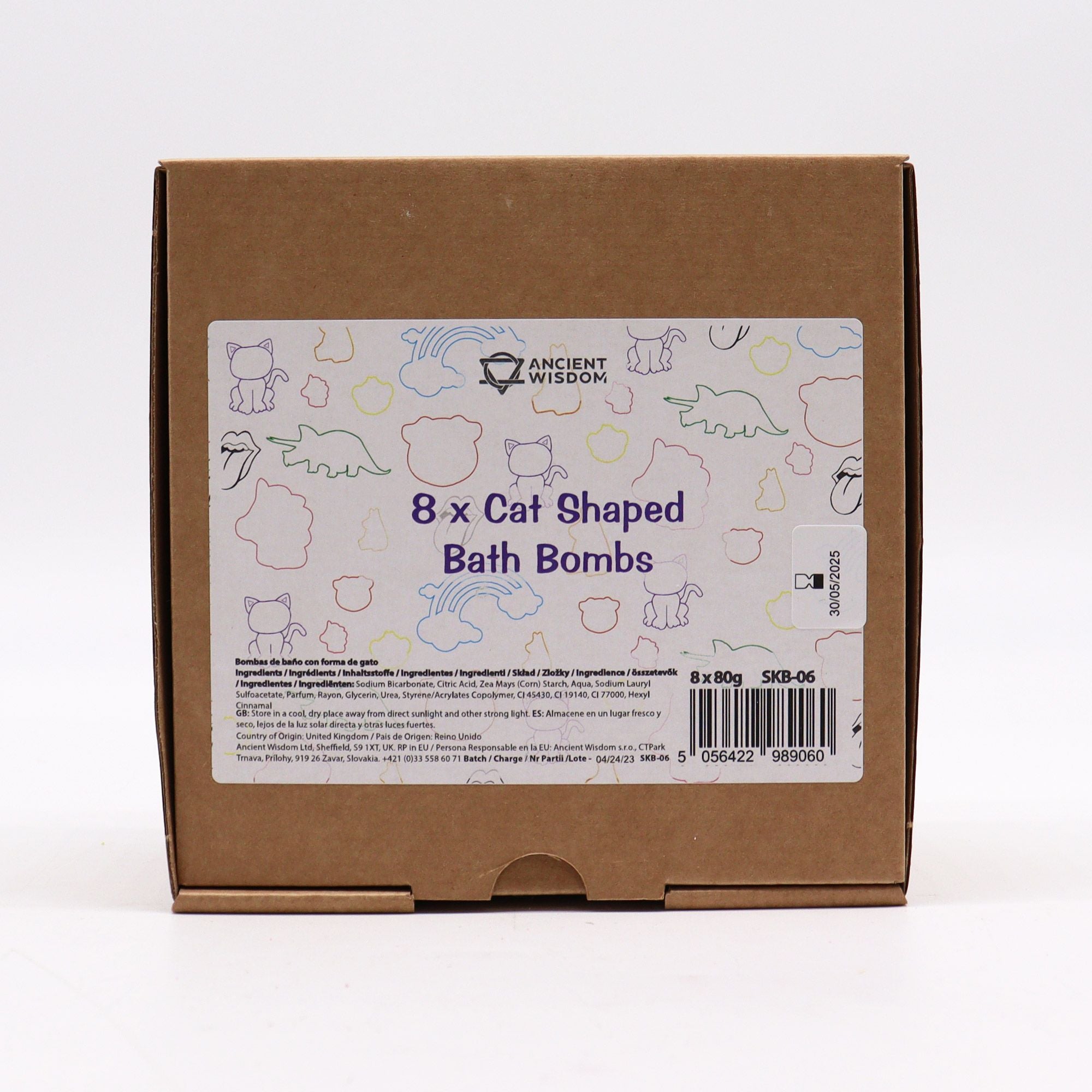 Badebombe Katze – Banane (80 g)