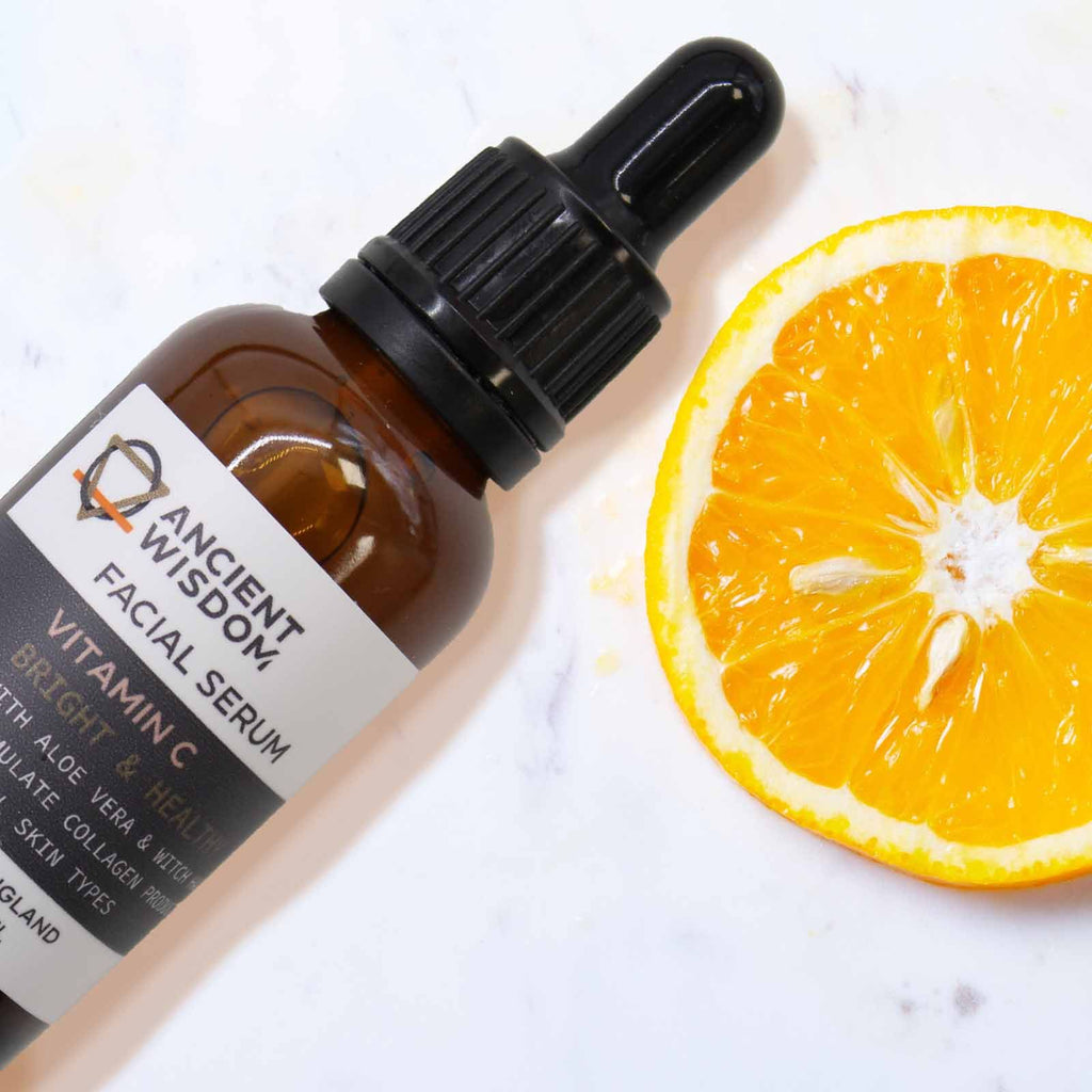 Vitamin-C-Gesichtsserum mit Aloe Vera und Hamamelis