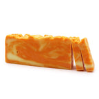 Handgefertigter Seifenblock 1.25 kg - Orange Olivenöl